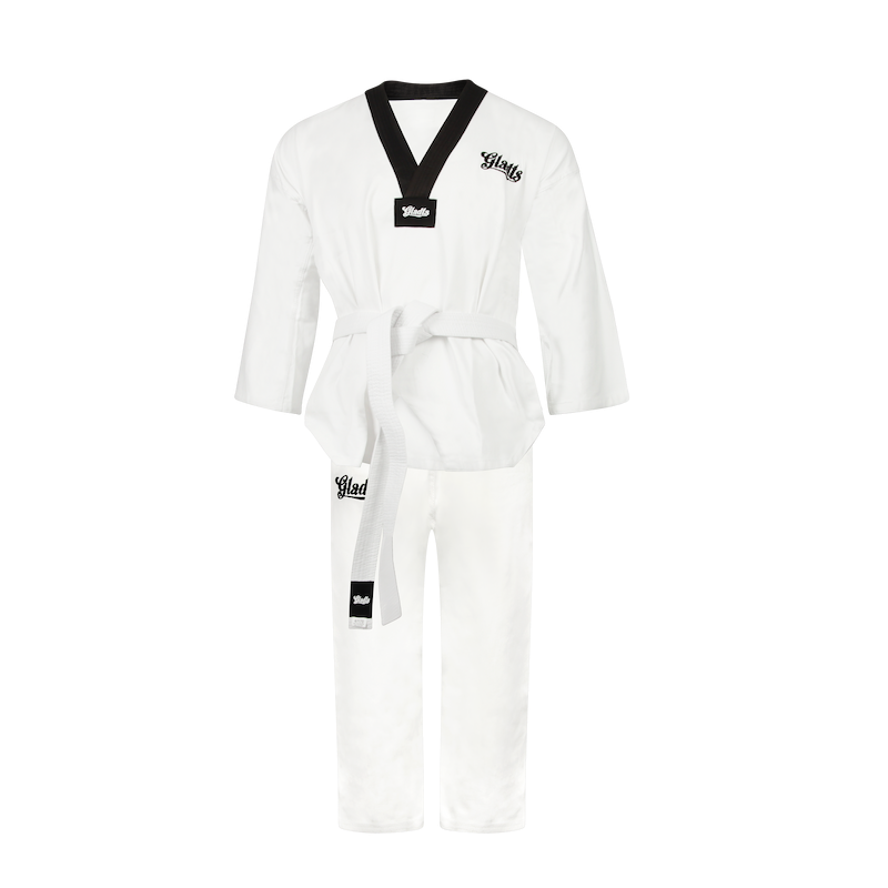 GLADTS white taekwondo suit