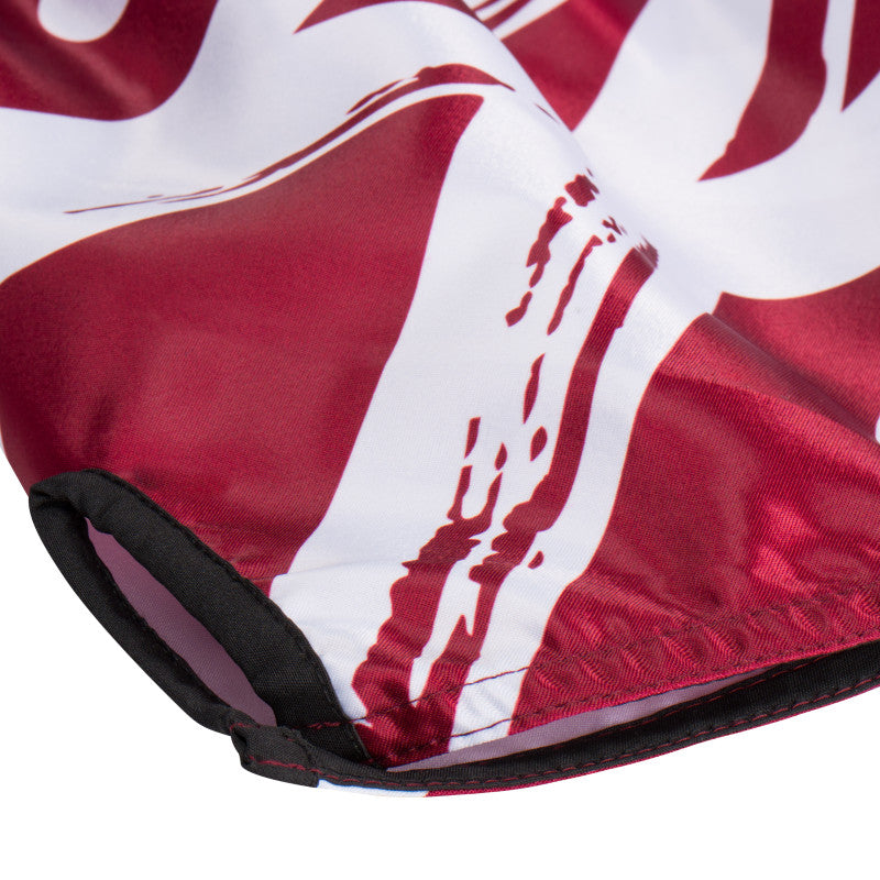 Fightshorts – Bordeaux Red / White