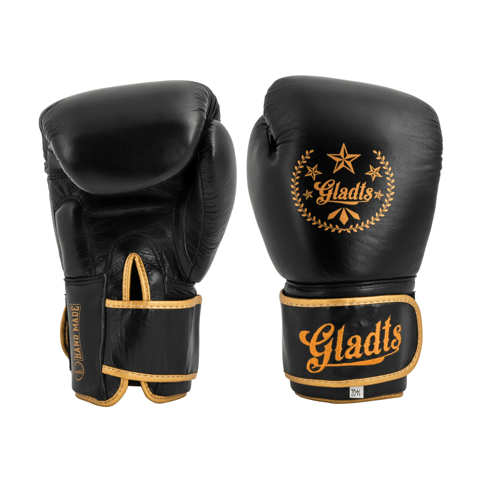Gladts Gladiator Star Power Boxing Gloves – Premium Leather – Size 12 oz to 18 oz