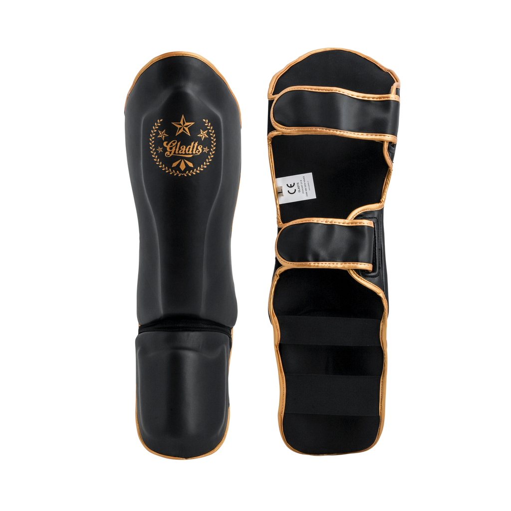 Gladts Gladiator Star Power Shin Guards Sizes M to XL
