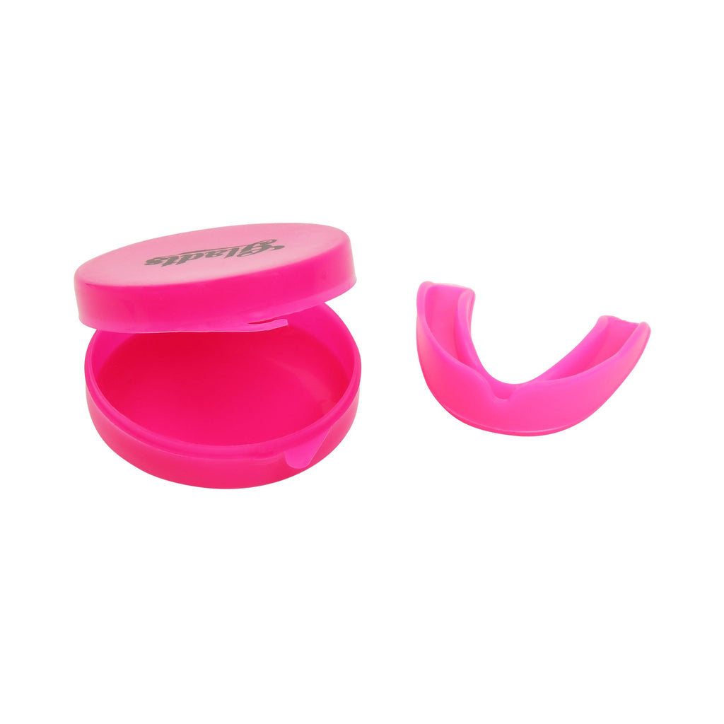 Gladts Gebitsbeschermer en opbergdoosje vechtsport-boksen-kickboksen-hockey-rugby en alle andere sporten