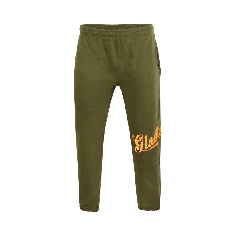 Gladts joggingspak Army Green